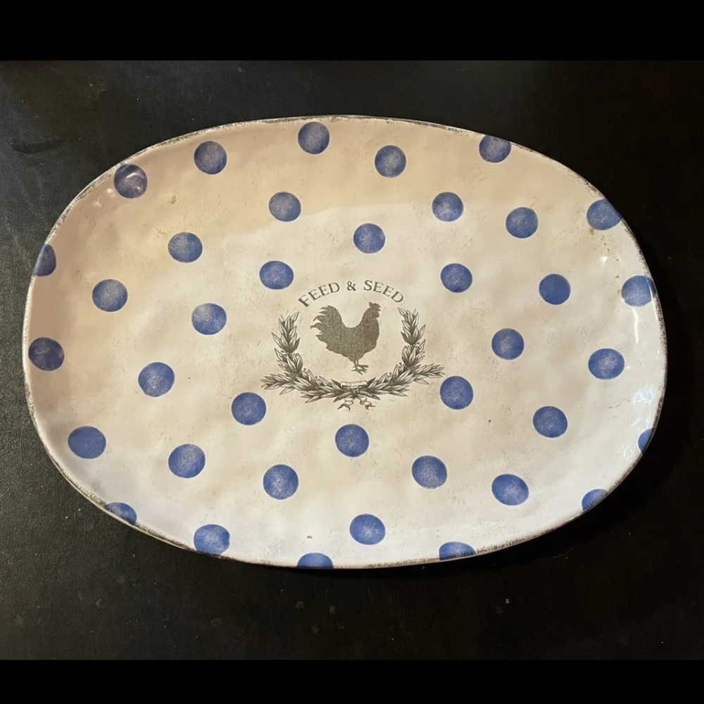Certified International Susan Winget 17.5” Urban Farmhouse Serving Platter